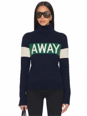 Perfect Moment Ski Merino Wool Sweater Mock Neck Base Layer Small Navy Blue